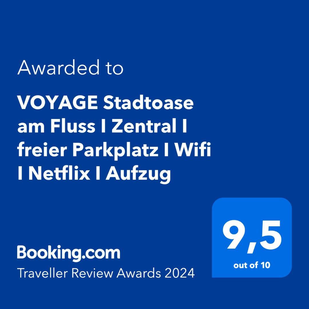 Voyage Stadtoase Am Fluss I Zentral I Freier Parkplatz I Wifi I Netflix I Aufzug ケンプテン エクステリア 写真